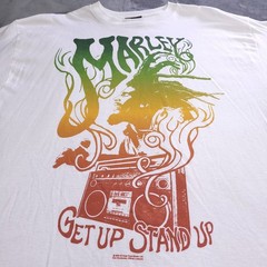 Bob Marley Boombox Reggae Music Shirt Size XL Bob Marley Zion Get Up Stand Up