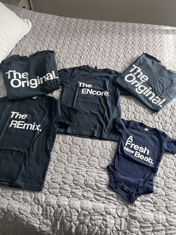 Maternity Top- Family Matching Tshirt Bundle- Navy Blue- The Original-