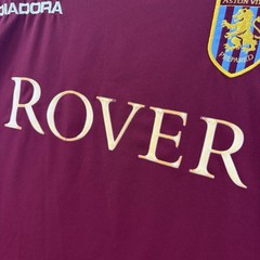 VTG Aston Villa 2003 2004 Home Soccer Jersey Men’s L Rover Football Diadora
