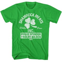 Rocky Movie Shamrock Meats Proud Sponsor Of Rocky Balboa Philly PA Men’s T Shirt