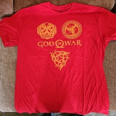God Of War Red 2018 XL Men’s T-Shirt