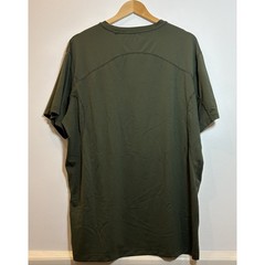 Nike Pro Combat Dri-FIT Shirt Mens XXL Olive Green Fitted Training Sportswear