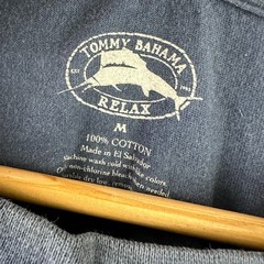 Tommy Bahama T Shirt Mens Medium Short Sleeve Blue Island Movers Cotton Crew