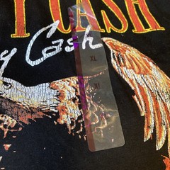 Johnny Cash The Man in Black Country T-Shirt Size XL 54 Eagle Ring Of Fire