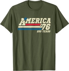 America Retro 250 Years 250th Anniversary USA 1776 2026 T-Shirt