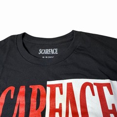 Scarface Tony Montana Graphic T-Shirt Black Cotton Men’s Medium Tee NEW