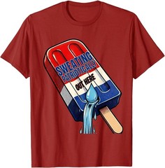 Sweating Patriotically Funny Fourth of July Unisex T-Shirt