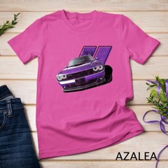 Plum Crazy Modern Muscle car american V8 engine car design Unisex T-shirt