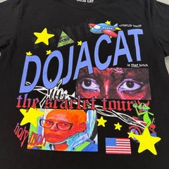 Doja Cat T-Shirt Mens Large Black The Scarlet Tour USA 2023 Graphic Concert Tee