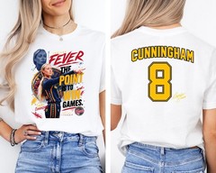 Sophie Cunningham 8 Women Basketball Point God Trendy Front & Back T-Shirt