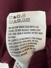 NEW American Eagle Men’s Plum 1/4 Button Standard Fit Waffle Henley Top Small S