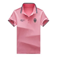 Nueva Camisa Polo Bordada De Manga Corta Para Hombre, Informal De Negocios