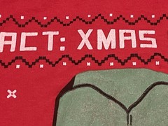 Dwight Schrute Elf Christmas Holiday Theme Large Red T Shirt