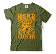 Joe Exotic Here Kitty Kitty Shirt Zoo Keeper Tiger King Mens shirt Popular Tee