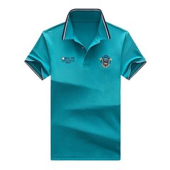 Nueva Camisa Polo Bordada De Manga Corta Para Hombre, Informal De Negocios