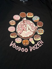 Universal Studios Voodoo Donuts Black Tee