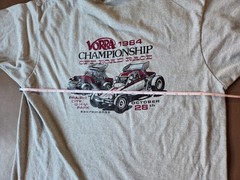 vintage VORRA 1984 Championship Off Road Race t-shirt Single Stitch Tee