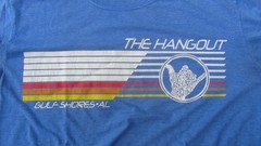2 Hangout Festival 2014 Gulf Shores Alabama Ocean Blue Large Crew T-Shirt Koozie