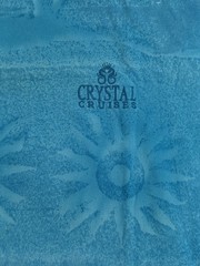 Vintage 90’s AOP Crystal Cruises T-Shirt Blue Size L All Over Print USA