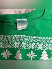 Merry Christmas you filthy animal home alone Green Crewneck long sleeve medium