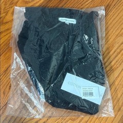 Cotton Citizen Hendrix Crew Long Sleeve Thermal Shirt Jet Black Men’s M NWT