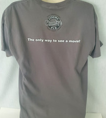 Chunky’s Cinema Pub Kevin Bacon on a Burger I’ll Take 2 Sz L Gray
