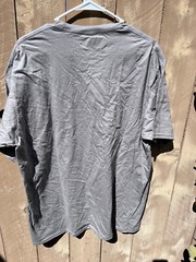 History of Trains Graphics Slate Gray Short Sleeve Tshirt – Men’s Sz XL