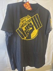 Mutant Muscle Wear Shirt Men 3X Black & Yellow Graphic Print Enjoy The Negative