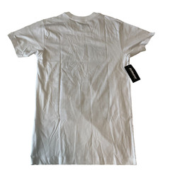 Outrank Always Active Short Sleeve T Shirt Mens Size M White Racing Graphic