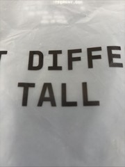 Built Different Tall Mens Short Sleeve Crew Neck T-Shirt Carbon Size 2XL