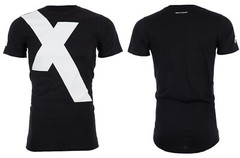 ARMANI EXCHANGE Black X LOGO Short Sleeve Slim Fit Designer Graphic T-shirt NWT