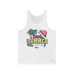 Hot Dad Summer Tank Top Funny Gift