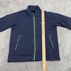 The North Face Men’s XL Blue Waffle Grid Fleece Full Zip