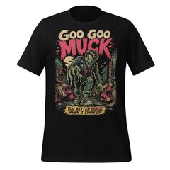 Goo Goo Muck T-Shirt The Cramps Psychobilly Punk Horror Comic Monster Tee XS-5XL