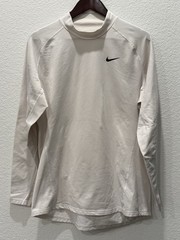 Nike Long Sleeve Shirt Men’s XL White Thermal Warm