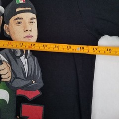 Canvas Men’s Black Mexicangueys Graphic T-Shirt Size Small Classic Casual