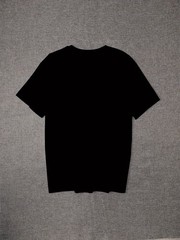 Men’s Black Funny Multi-Tasking Graphic T-Shirt, Casual Summer Crew Neck Tee