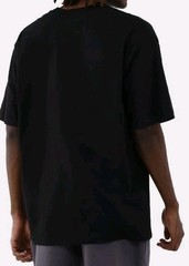 No Boundaries Men’s MEDIUM Oversize Cotton Tee BLACK T-Shirt #10726
