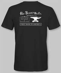 Hay Budden Anvils T-Shirt Short Sleeve – anvil blacksmith forge