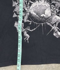 Cold Mind Apparel Heavy Metal Bodybuilding Weightlifting Black T-Shirt Men’s XL