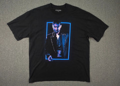 USHER The Vegas Residency 2022 T-Shirt Sz XL Black Double-Sided Concert R&B