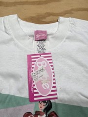 Vintage Barbie Doll 90s Mattel T Shirt By Jerry Leigh NWT Rare USA Woman’s XL