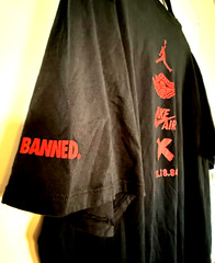 Nike Air Jordan Banned Shirt Mens 3XL Black Red Jumpman Graphic NBA Streetwear