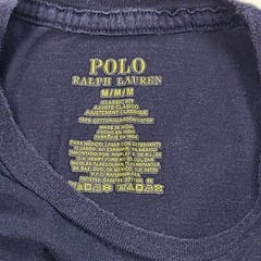 Ralph Lauren Polo Shirt Adult Medium Blue Casual Outdoors Comfort Mens