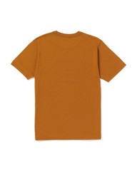 Volcom Men’s Crisp Stone Short Sleeve Tee Chestnut Brown-XL