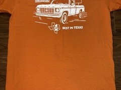 1977 Ford Truck T-shirt ( Texas Longhorns) Size Large – See Description