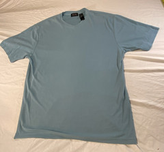 Access A Claiborne Company Short Sleeve Blue Tshirt Men’s Size Large
