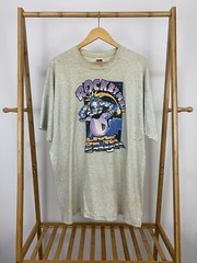 VTG Rockerman NERO Livin On The Edge Rocket Organization Tour T-Shirt XXL