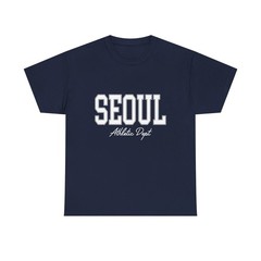 Seoul South Korea Vintage City Souvenir Y2k Aesthetic, Athletic Dept Tee
