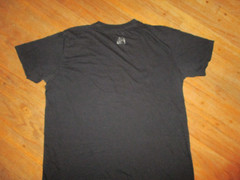 TACO BELL T SHIRT Double Sided Worn Print Logo Uniform Tee LG/XL SHORT
